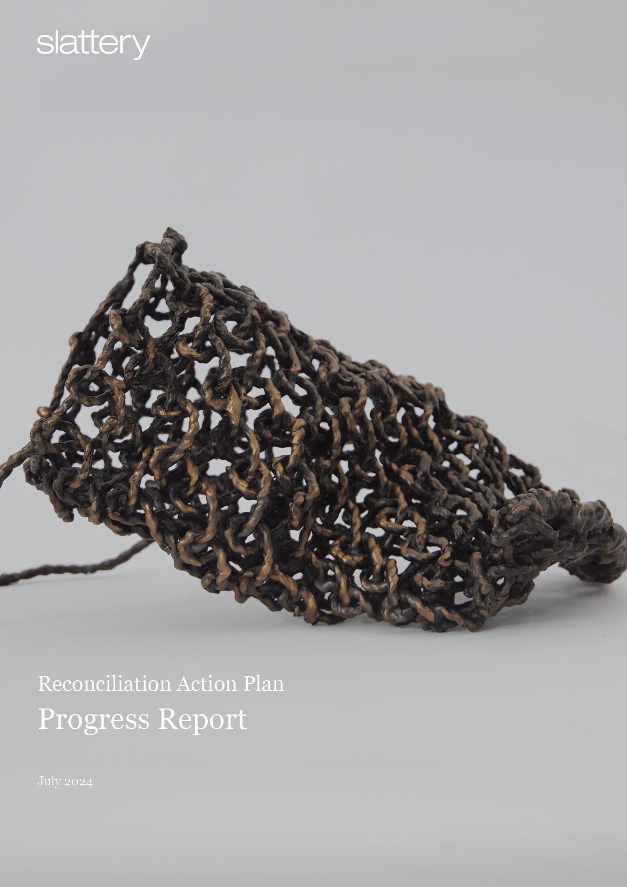 RAP – Progress Report July 2024 - cover page