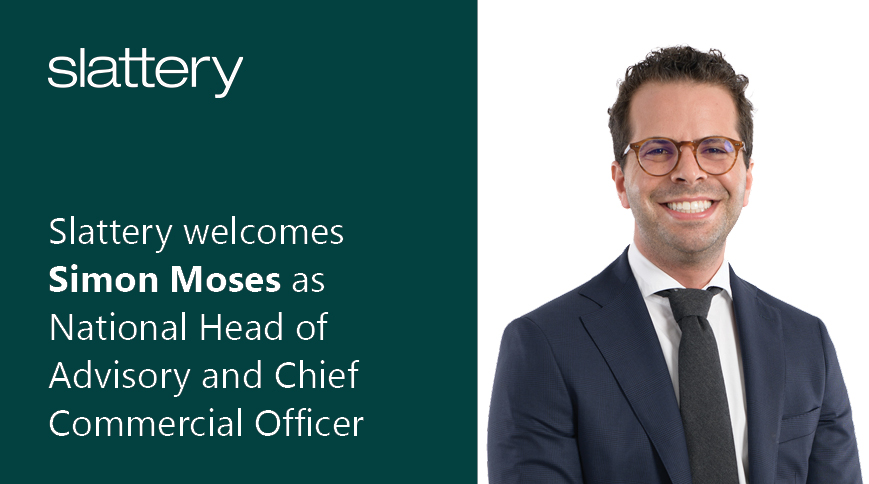 Slattery welcomes Simon Moses