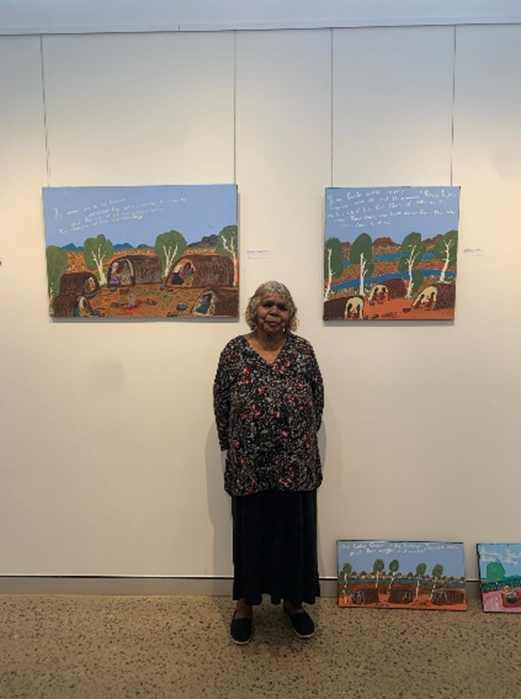 Above) Nyinta Donald.